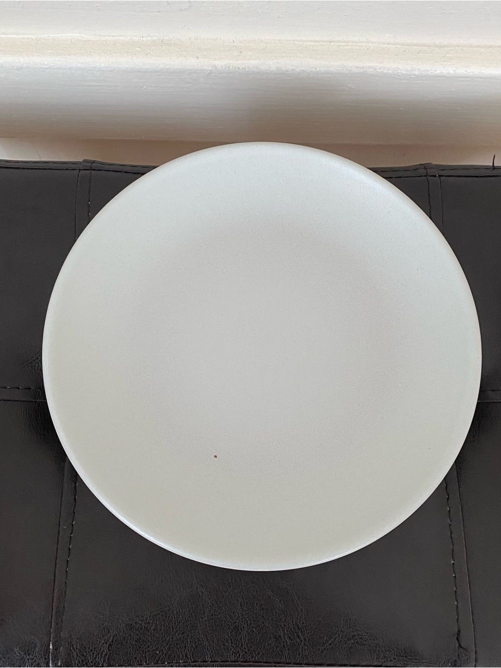 $46 New Heath Ceramics Opaque White Color Coupe Salad Plate 8.25'' Diameter